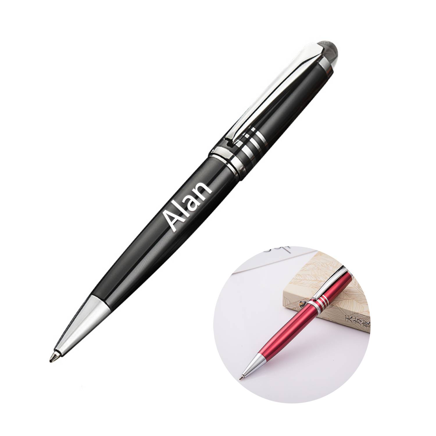 Chrome Rollerball Pen 2