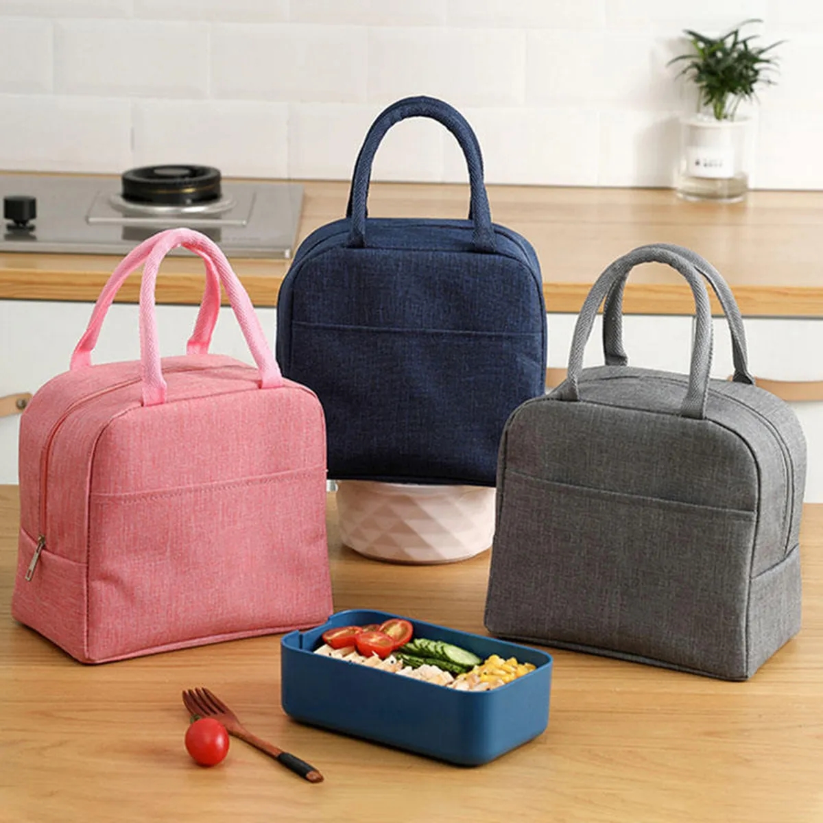Reusable Insulated Lunch Tote Bags 5