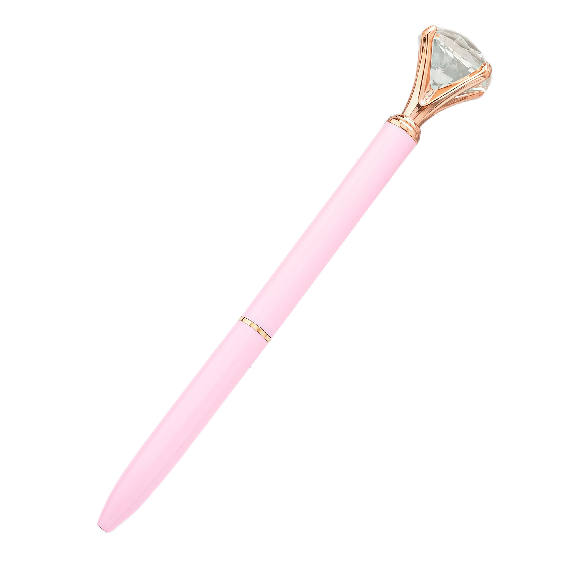Creative Diamond Plastic Ballpoint Pen - Neutral Ad Gift 5