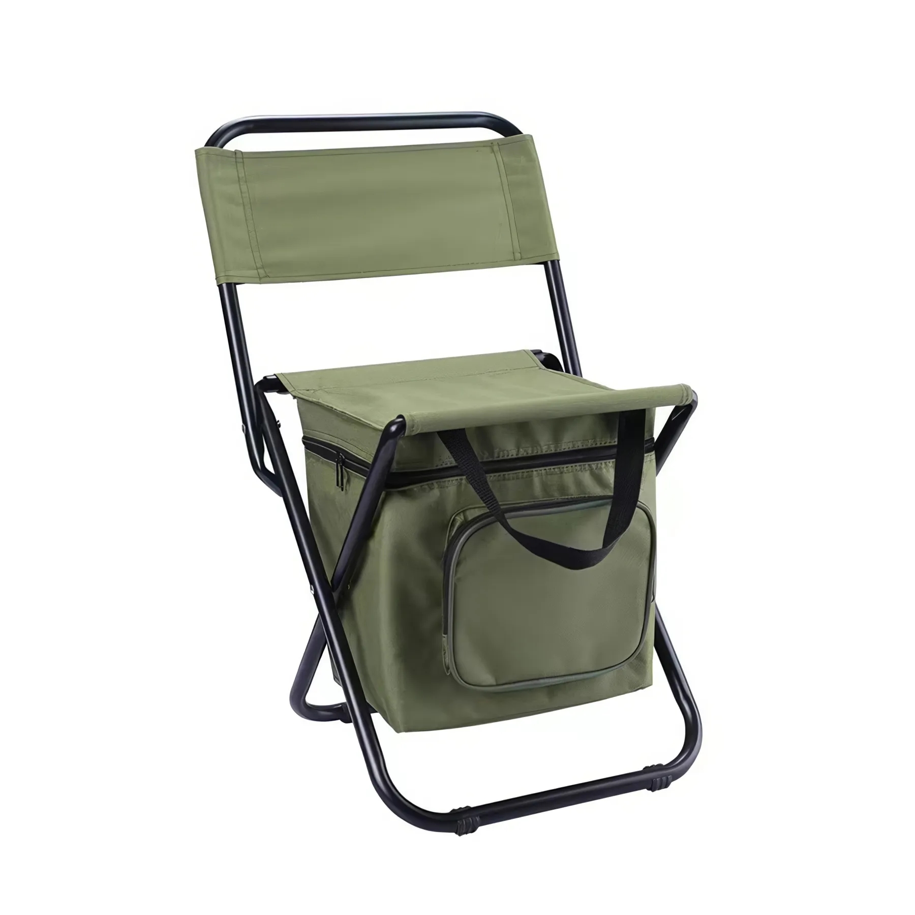 Foldable Camping Chair with Cooler Bag 1