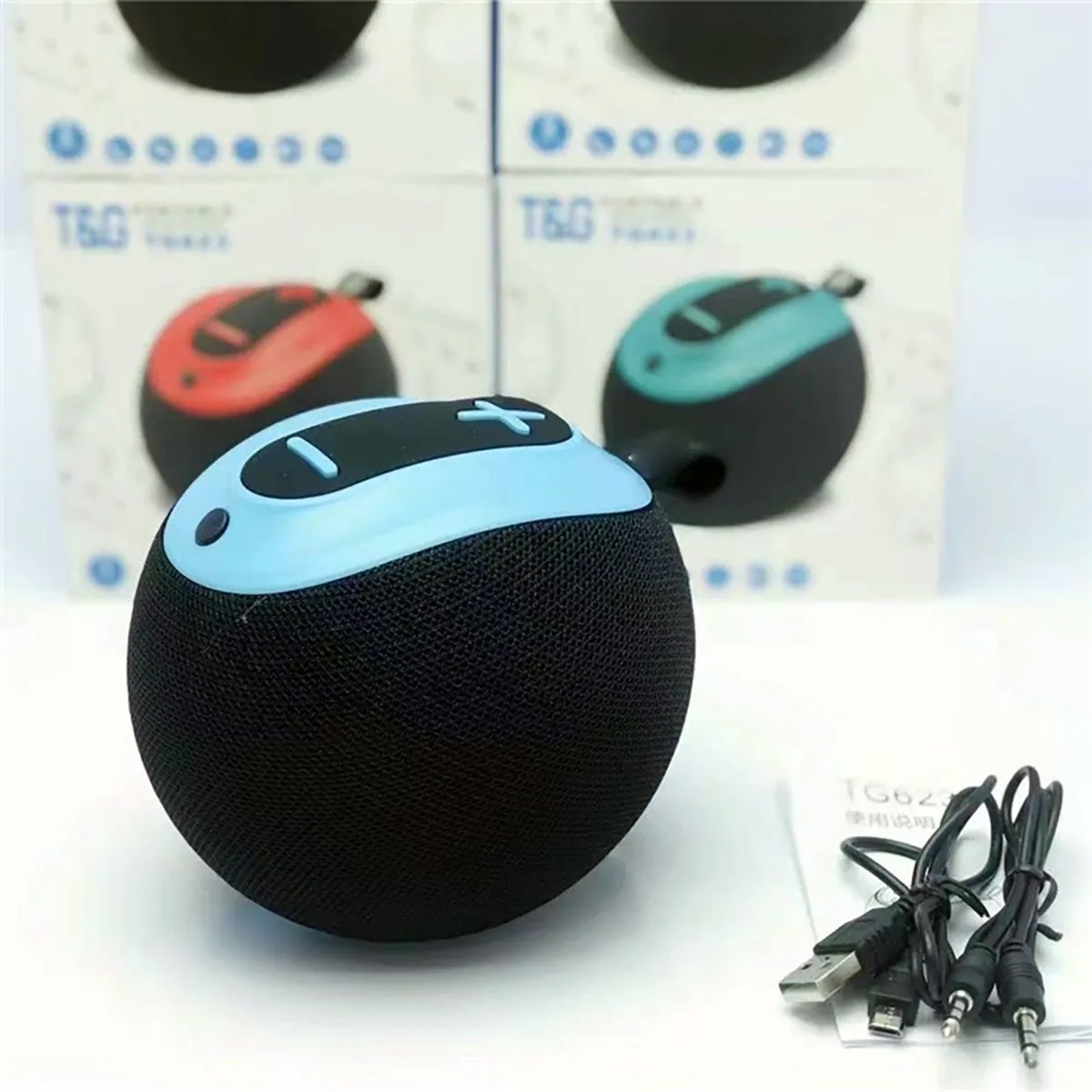 Mini Round Portable Wireless Bluetooth spherical Speaker 5