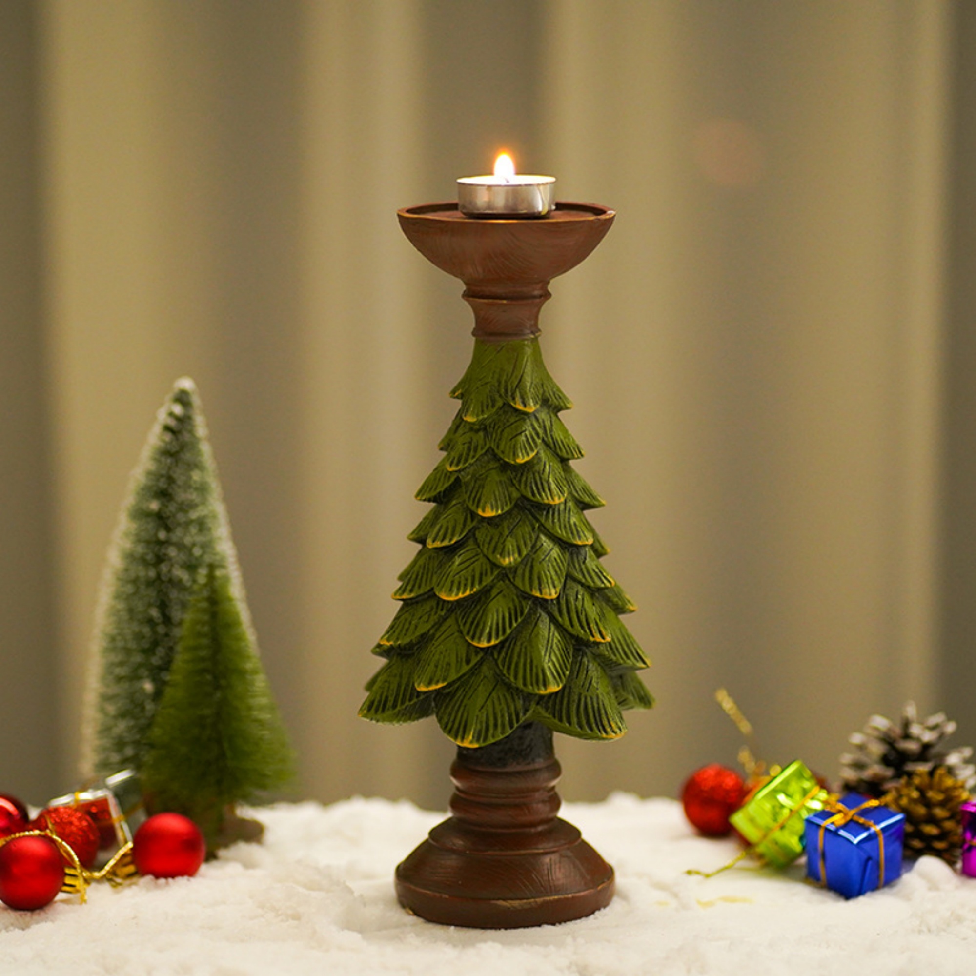 Christmas Tree Candle Holder 4
