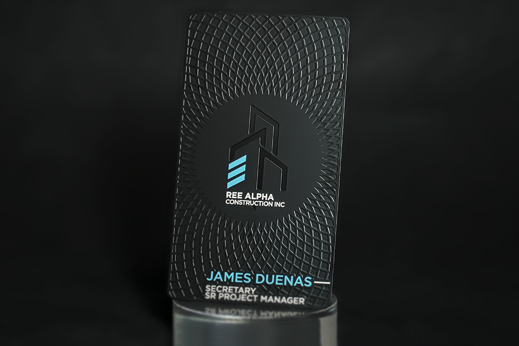 Black Metal Business Cards 33
