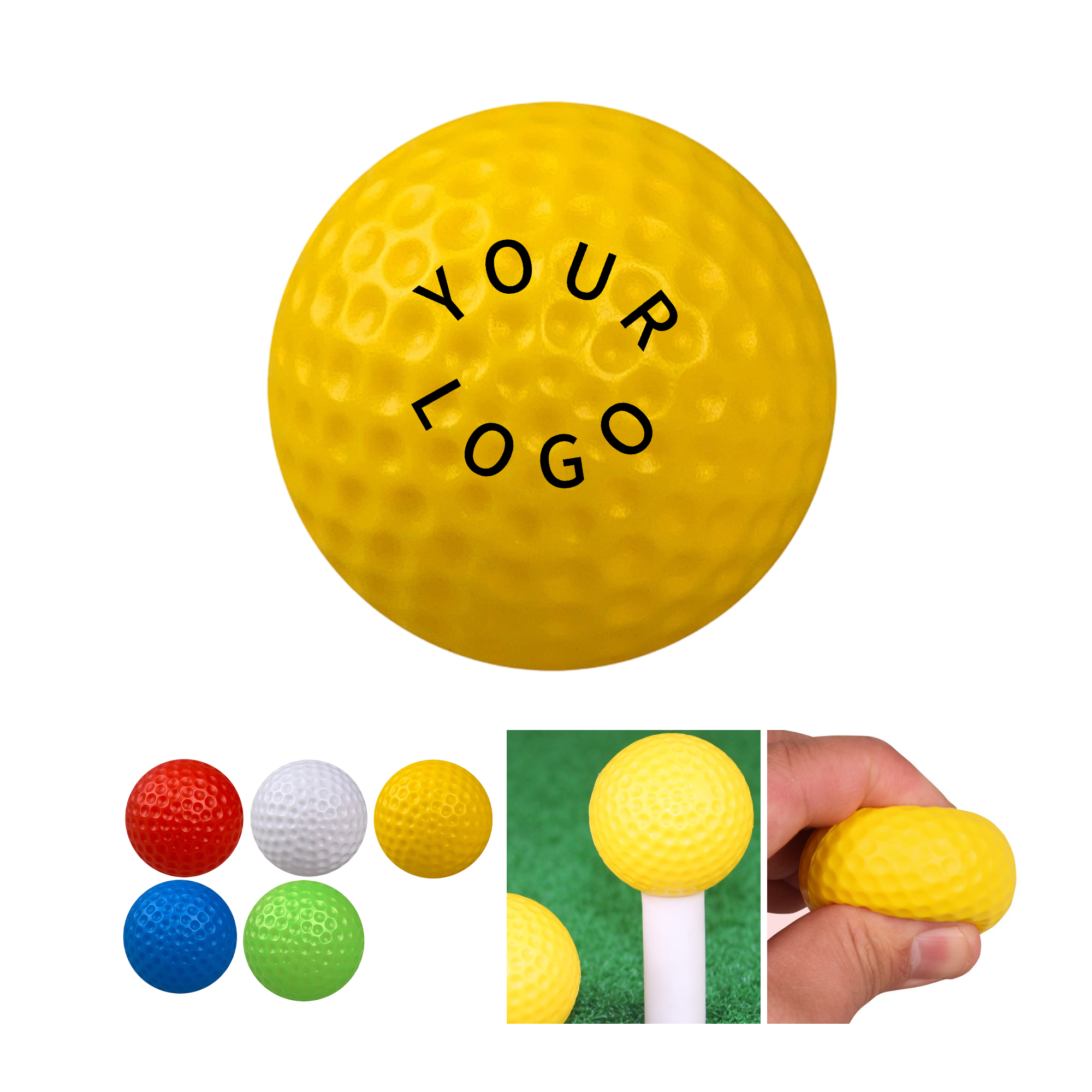 Practice Training Golf Ball 1.7" Diameter 1