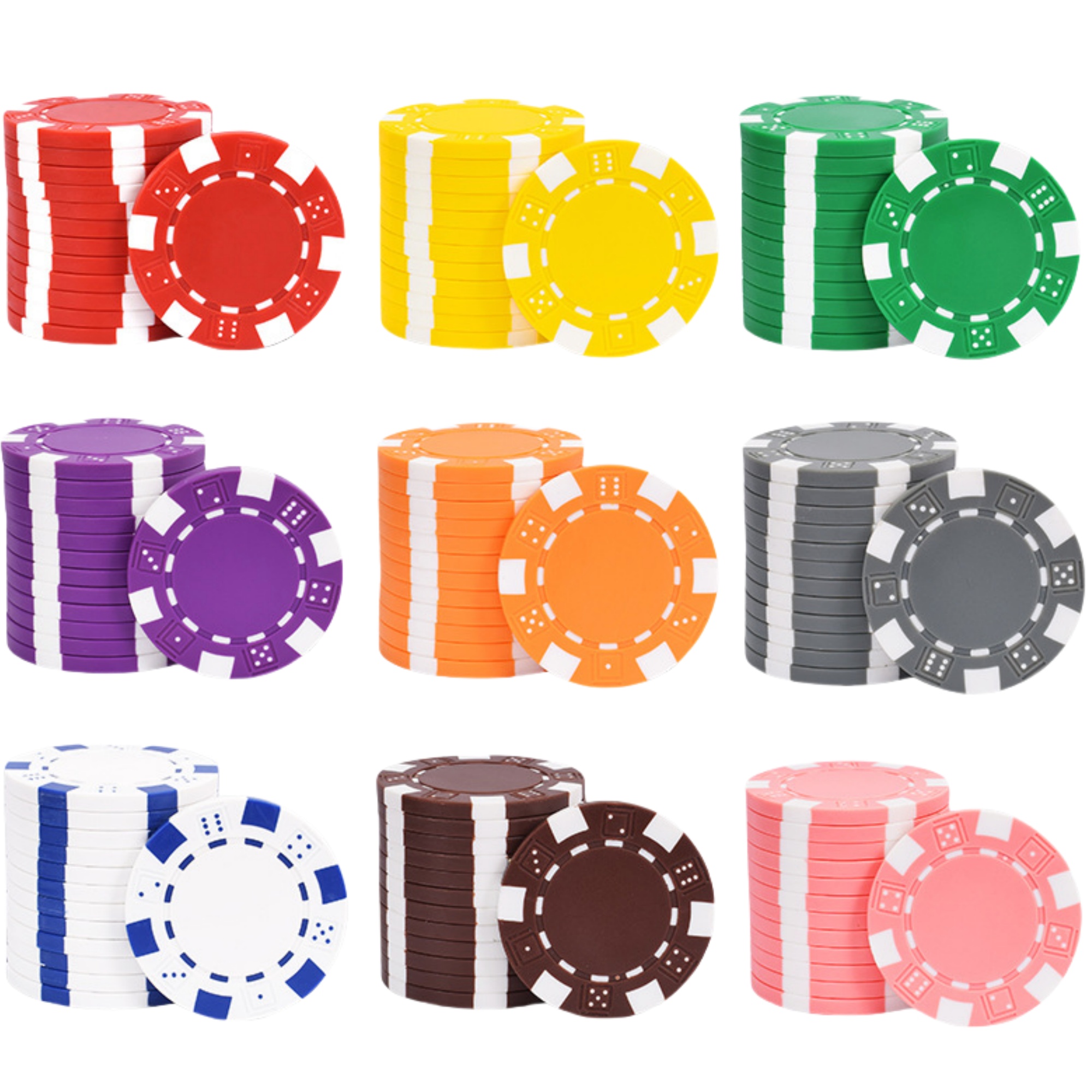 Casino Event Game Math Poker Chip 2