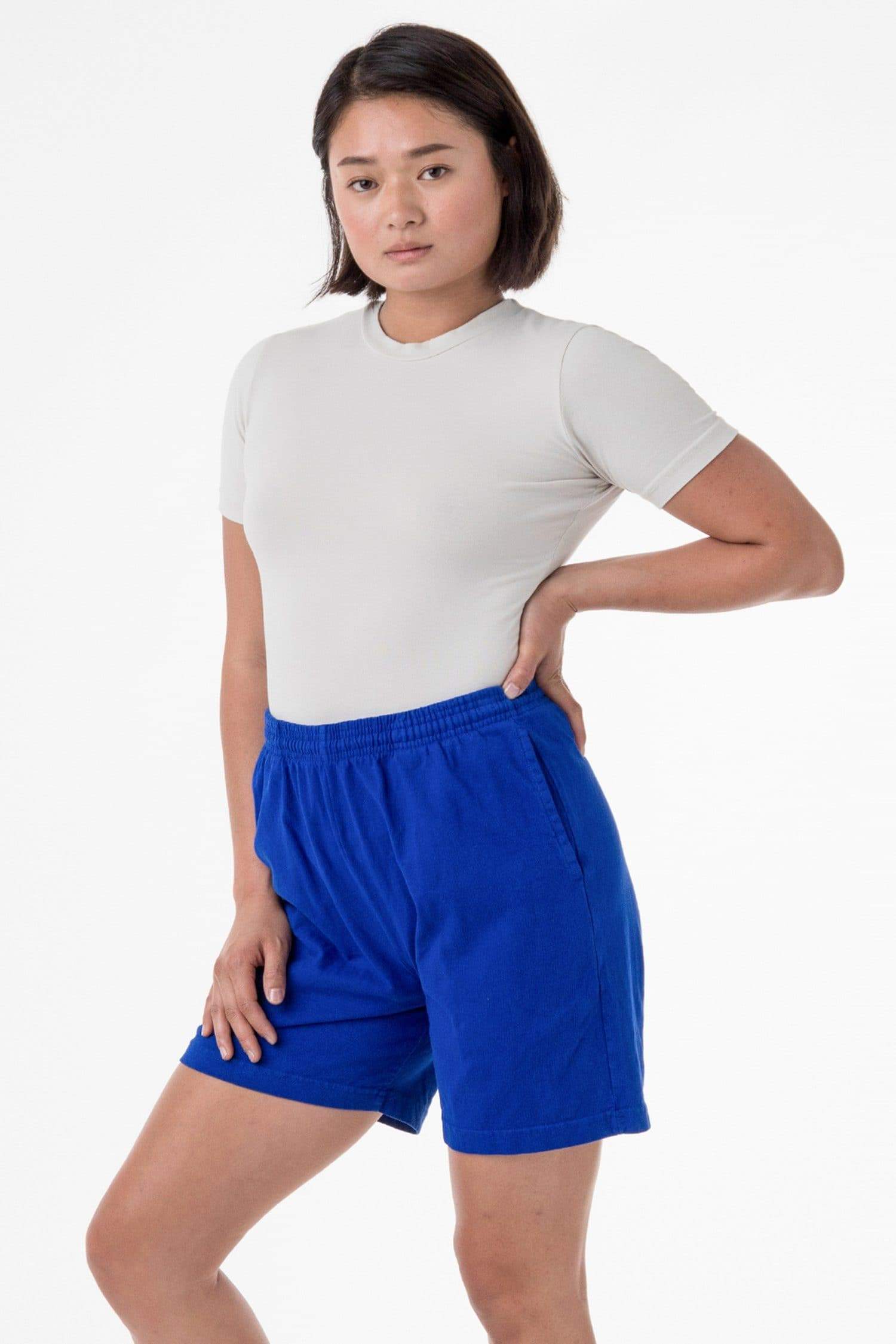 8.5 OZ MID-LENGTH HEAVY JERSEY SHORTS 4