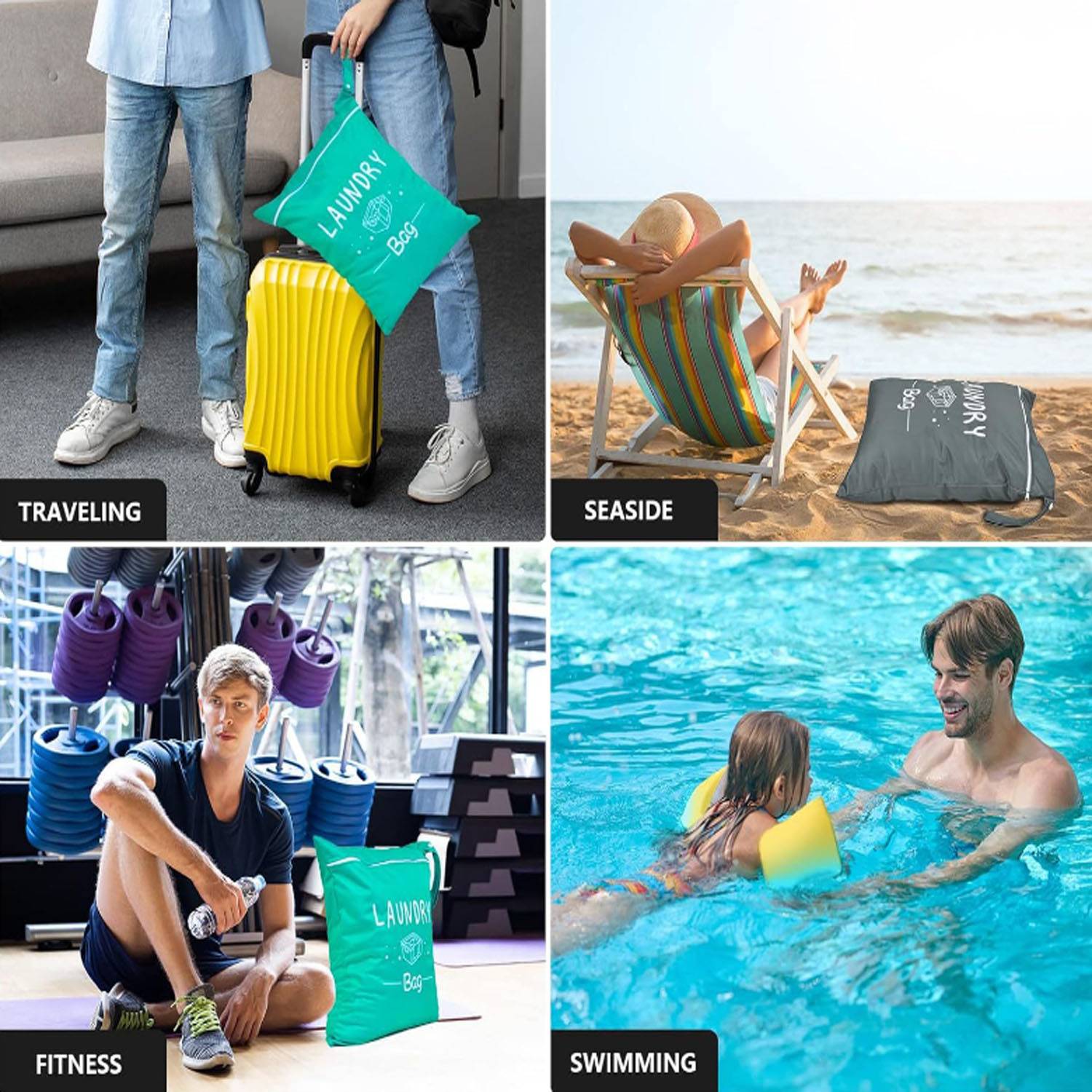 Large Travel Laundry Bag 5