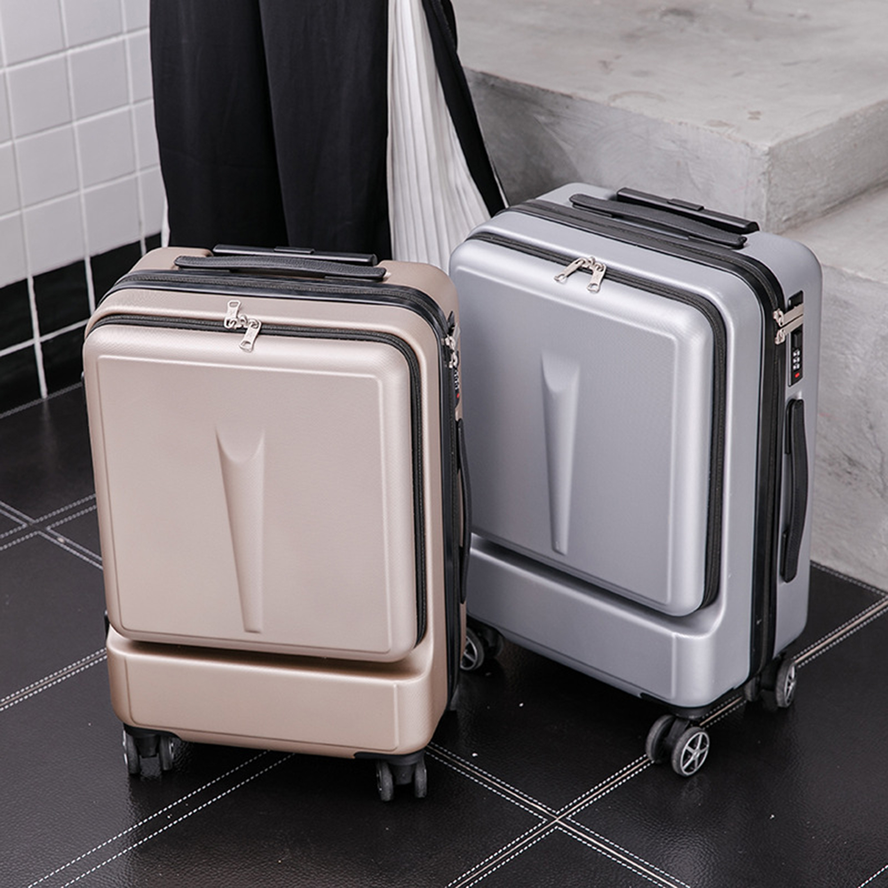 Electronic Business Travel Boarding Suitcase 4