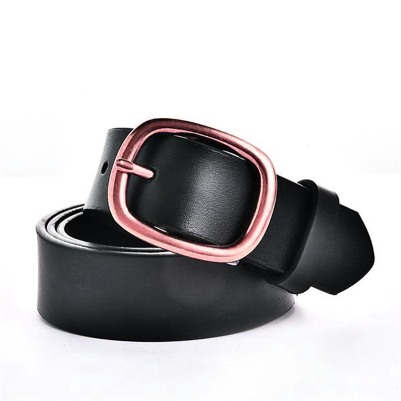 1 1/8 " Width Cowhide Ladies Fashion Belt 1