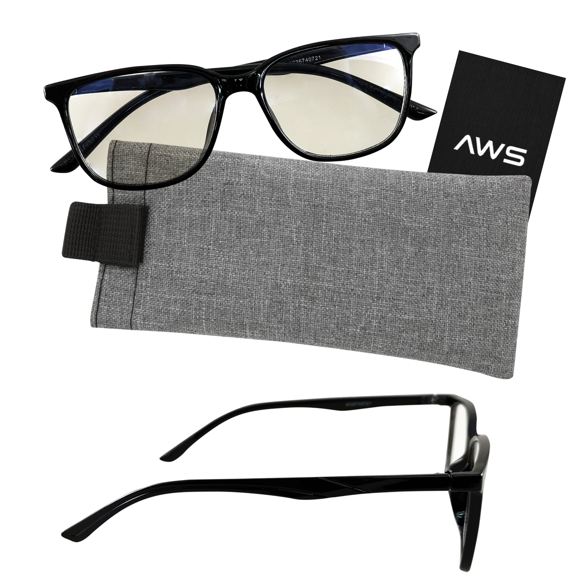 AWS Blue Light Blocking Glasses With Pouch 4