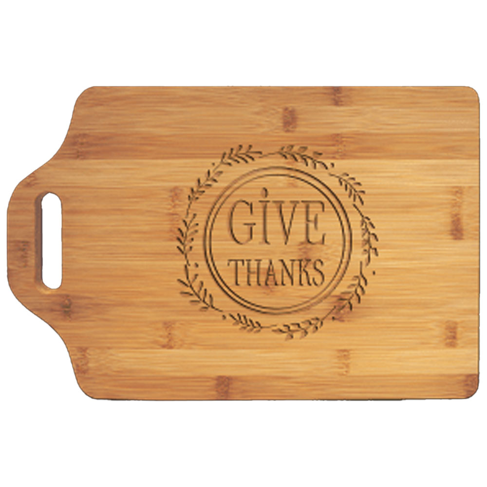 Bamboo Rectangular Cutting Board 2
