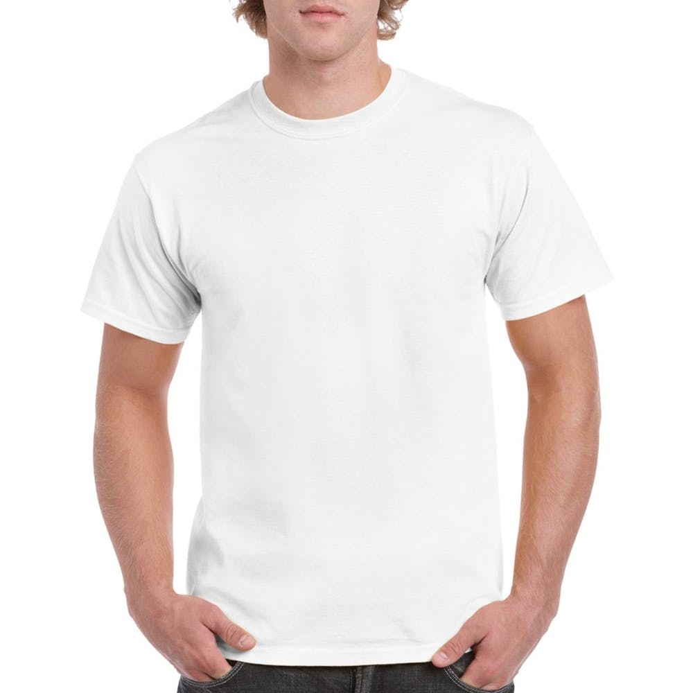 Irregular Gildan T-Shirts - White 2X 1
