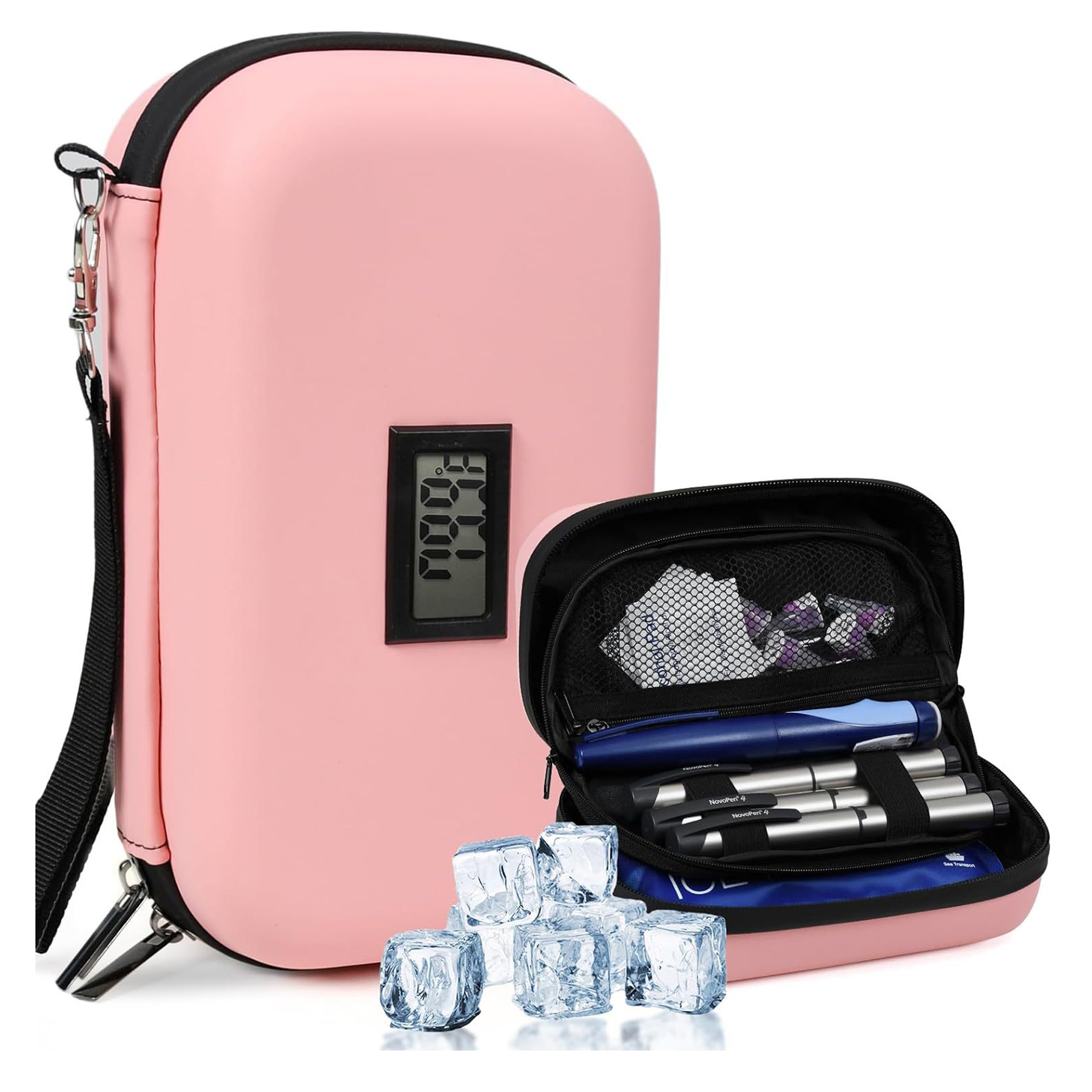 Travel Medication Cooler with Built-in Thermometer 5