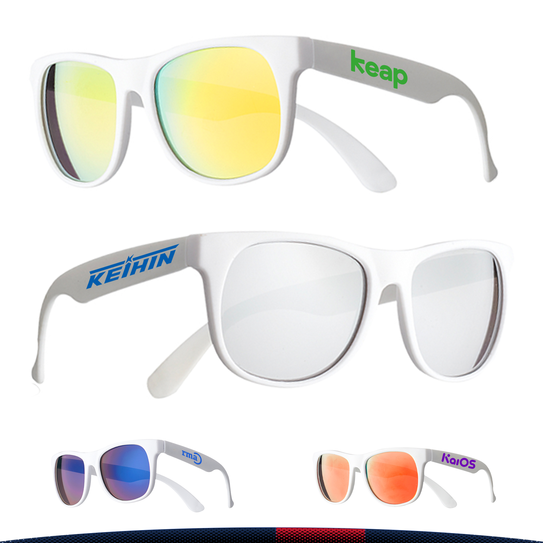 Ecober Mirrored Sunglasses 4