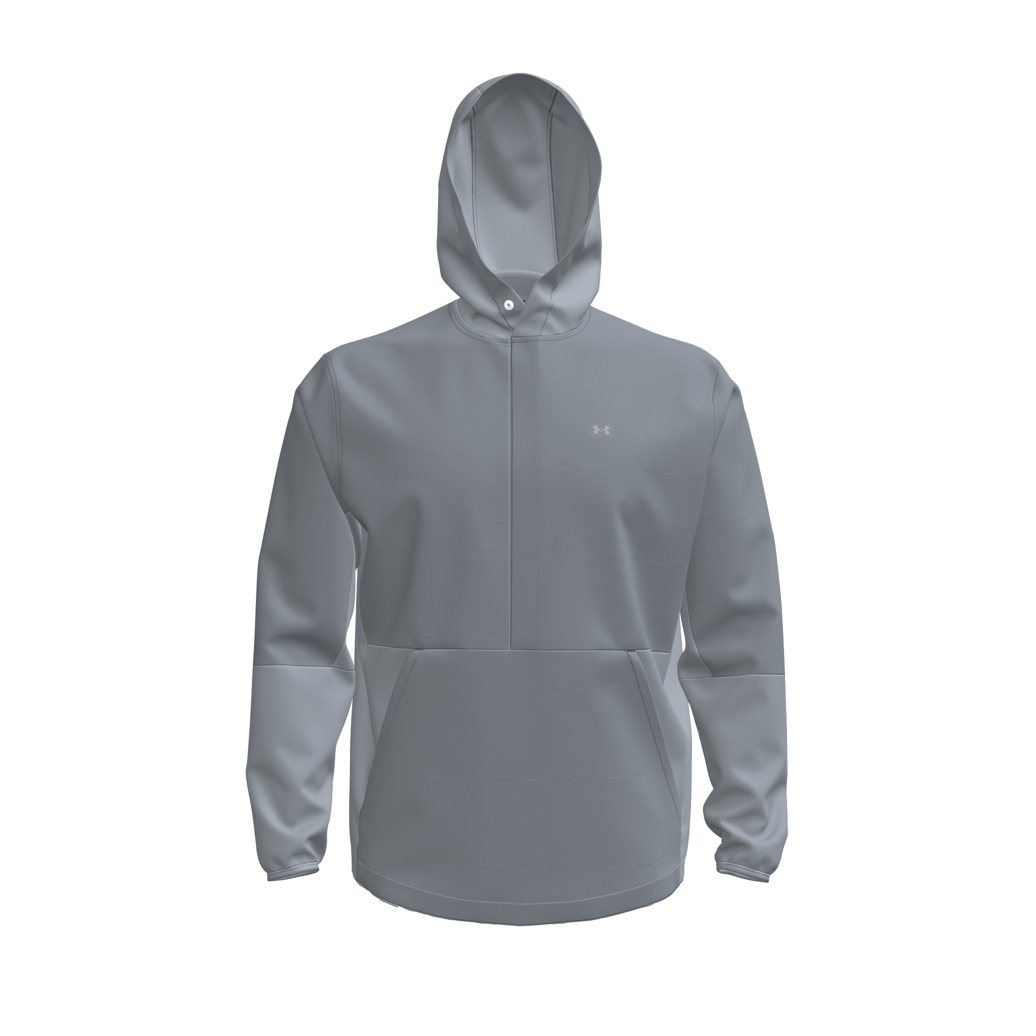 Men's UA Iso-Chill Hybrid Hooded Long Sleeve, custom hoodie or sweatshirt with logo imprint 2