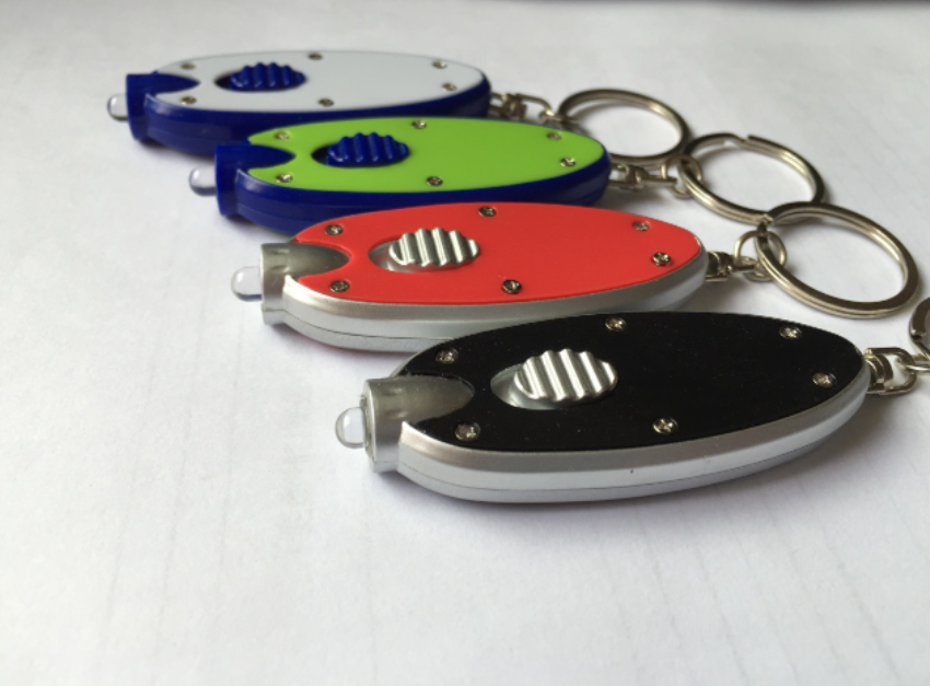 LED Fish Shaped Flashlight w/ Key Chain 2