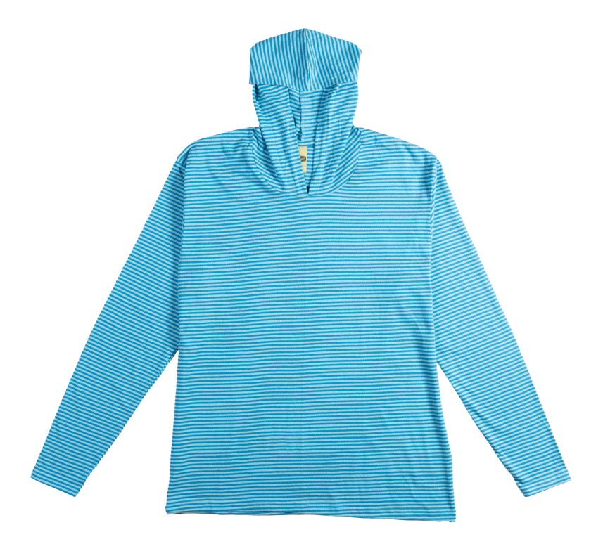 Striped "Smoking Reel" Pullover Hoodie 2