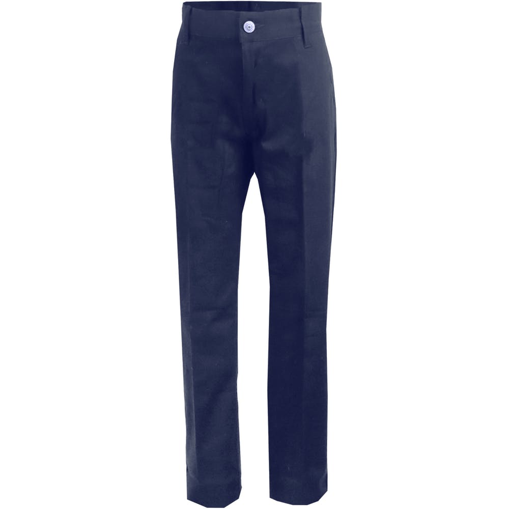 Girls' Uniform Pants - Size 4 Navy Straight Leg 2