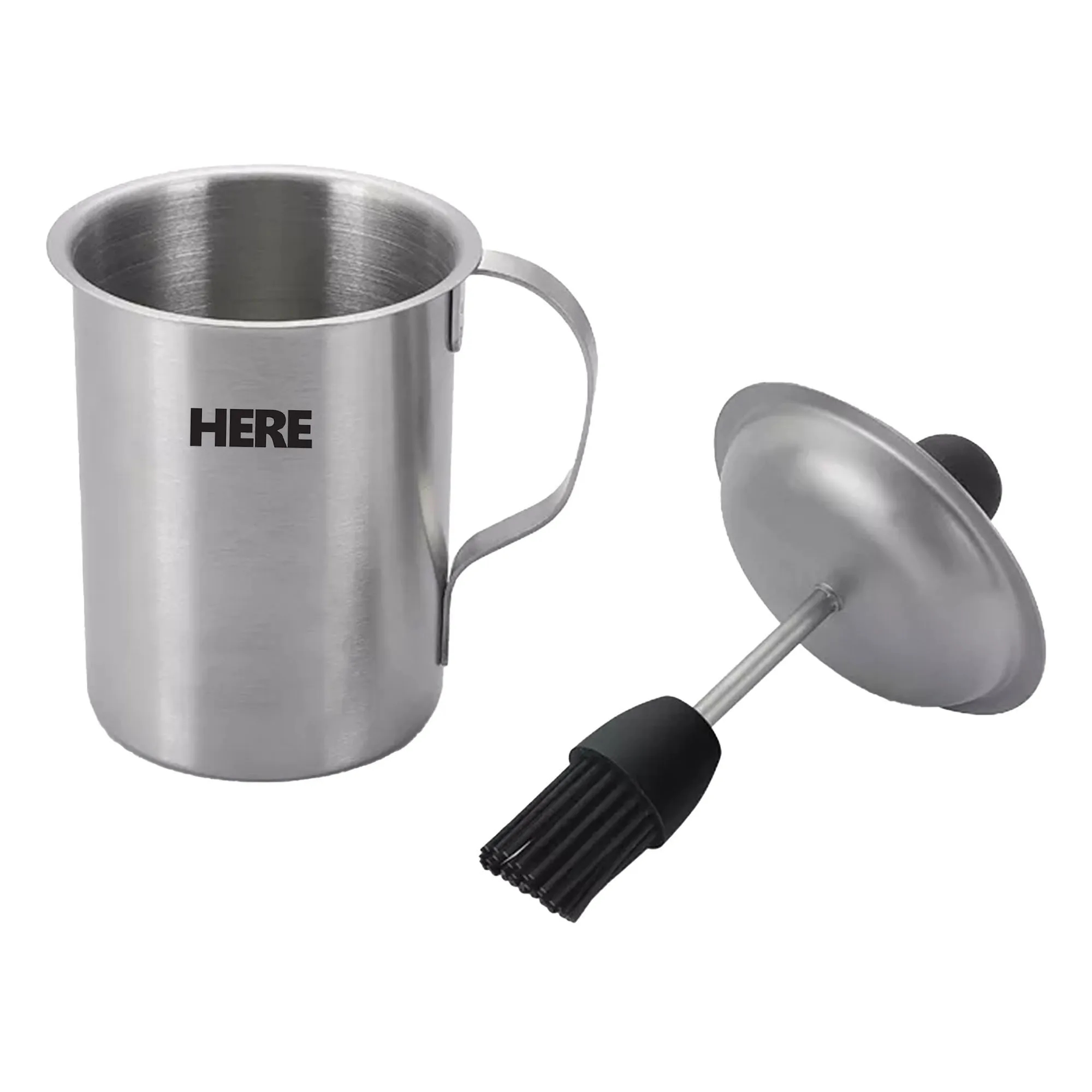 Sauce Pot and Basting Brush Set