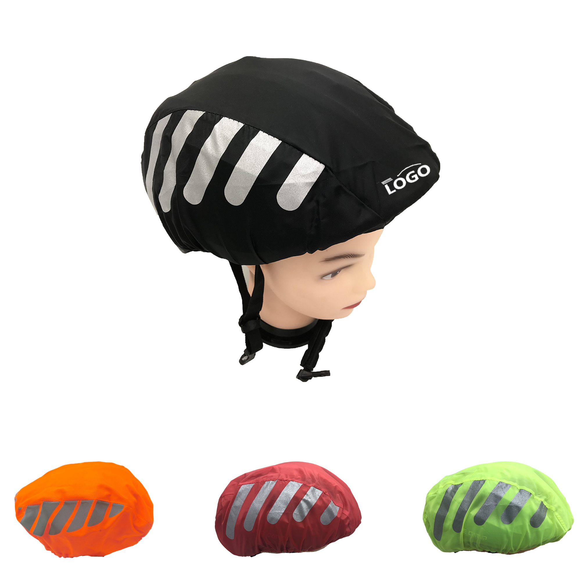 Reflective Waterproof Bike Helmet Cover 1
