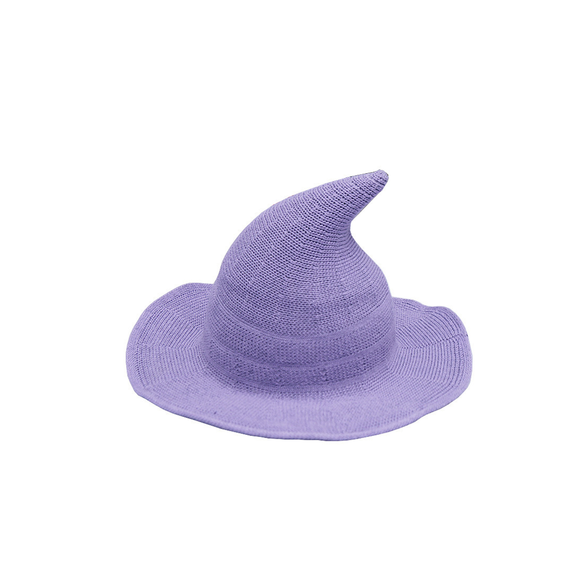 Foldable Wool Blend Witch Hat With Wide Brim 9