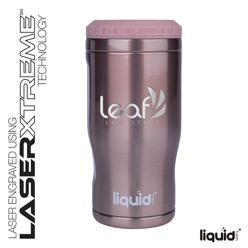 Liquid Fusion® Icy Bev Kooler® 4-In-1 Double Wall Stainless Steel Can Cooler / Tumbler 5