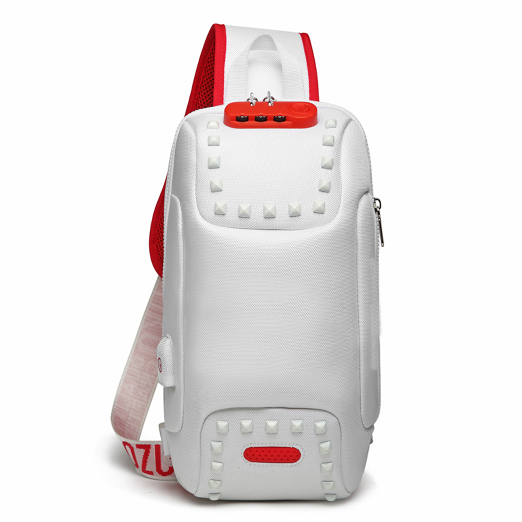 Oxford Men Sling Backpack Anti Theft Crossbody Shoulder Bag 7