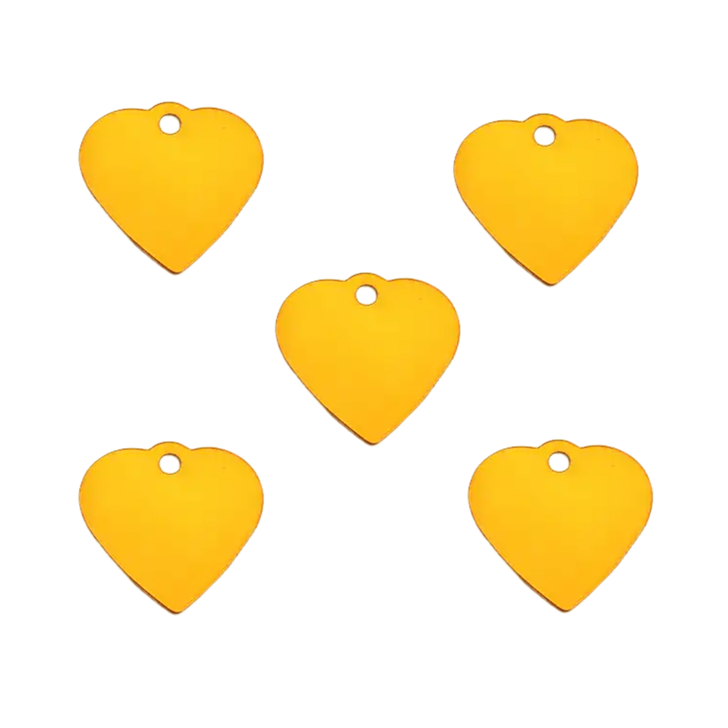 Heart Shape Aluminum Pet Tag 10