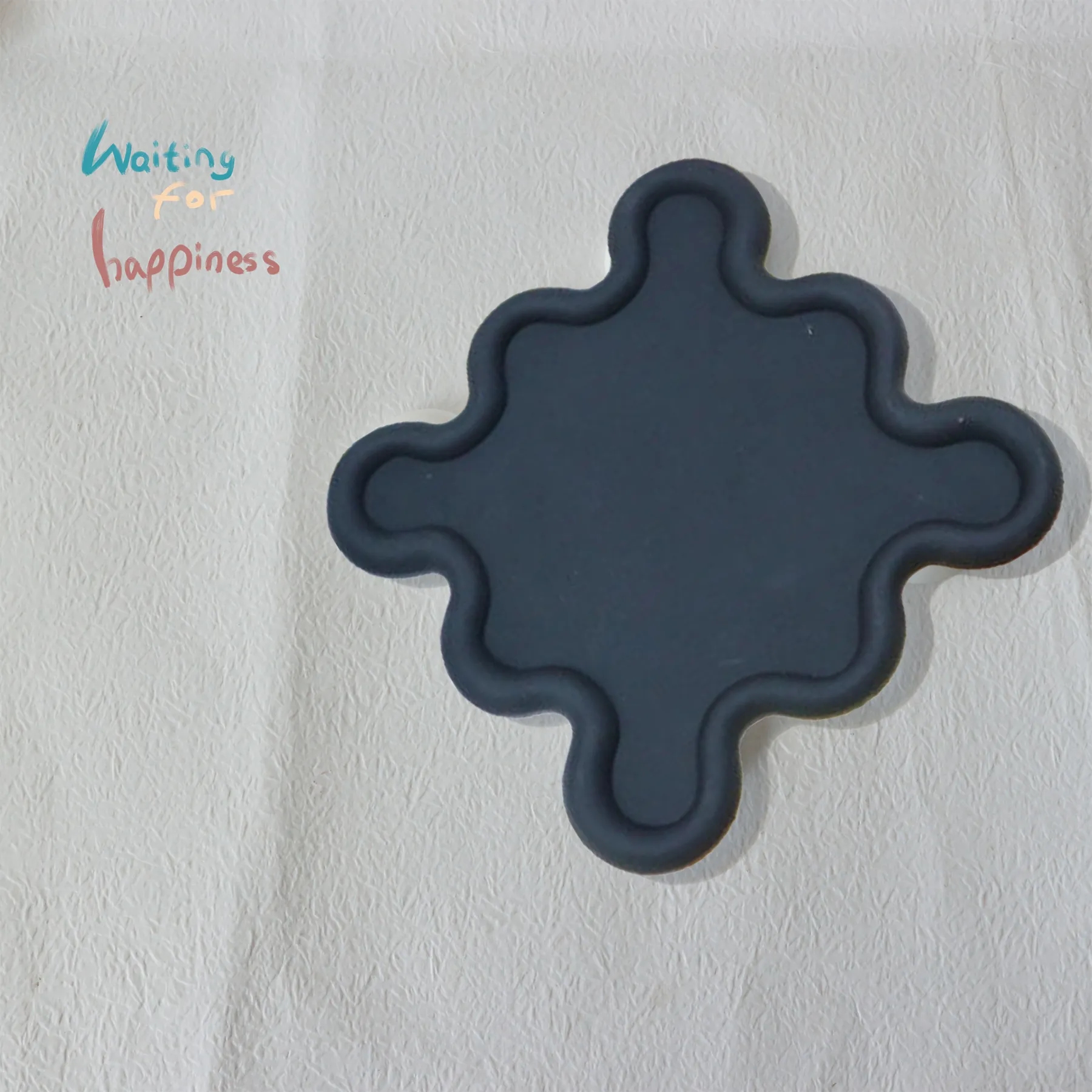 PVC Shaped Soft Rubber Anti Slip Coaster 4