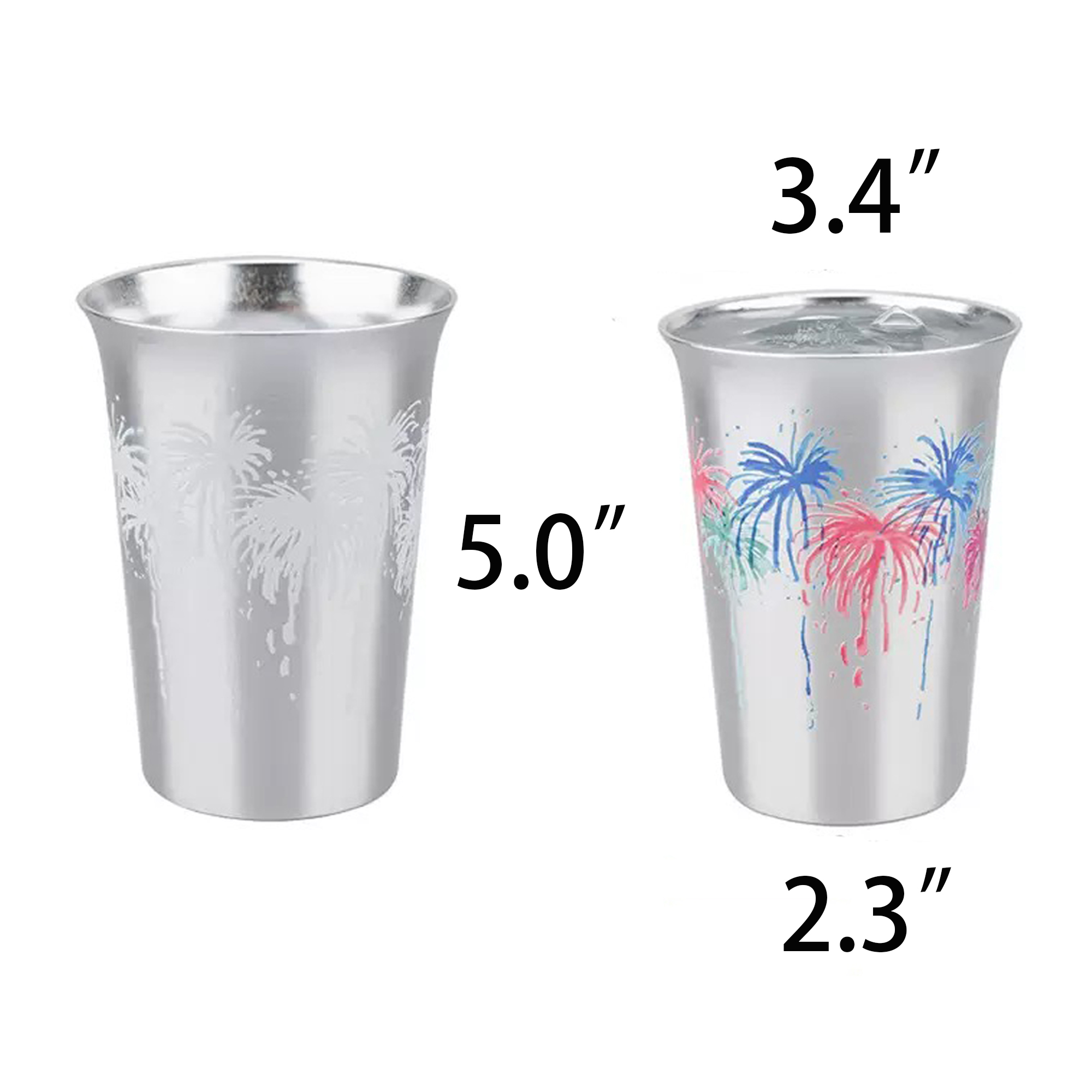 15oz Cold Color-Changing Aluminum Cup MOQ 10pcs 3