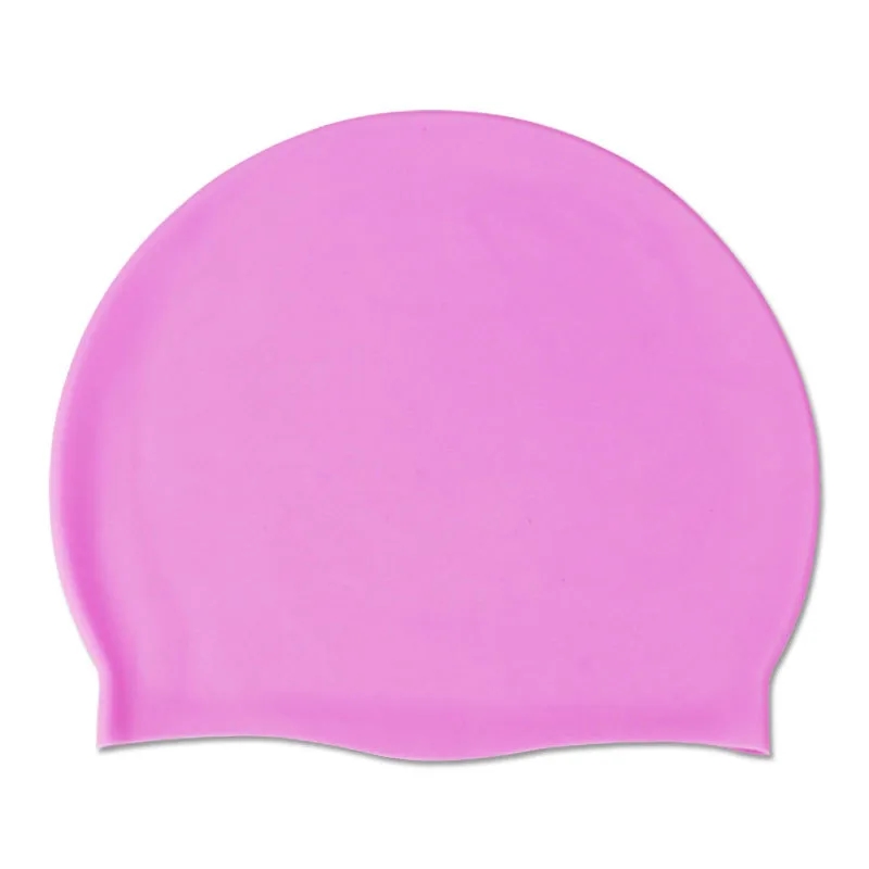 MOQ 100 Waterproof Silicone Swimming Cap 12