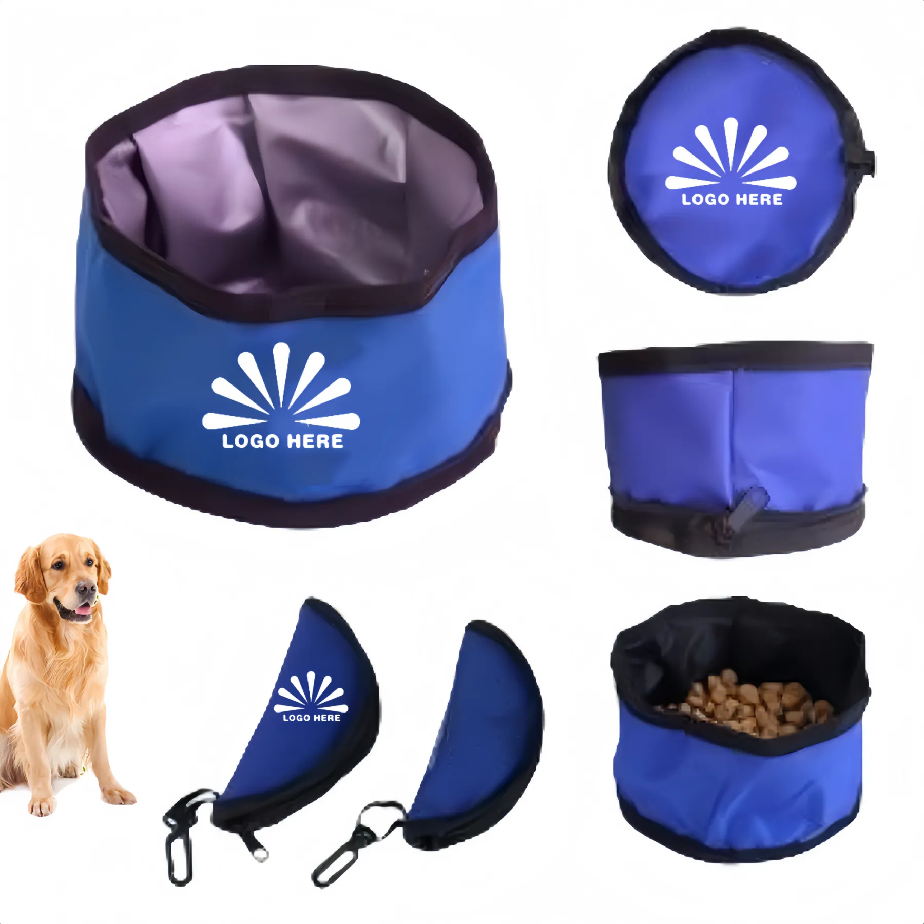 12 Oz Folding Pet Travel Bowl