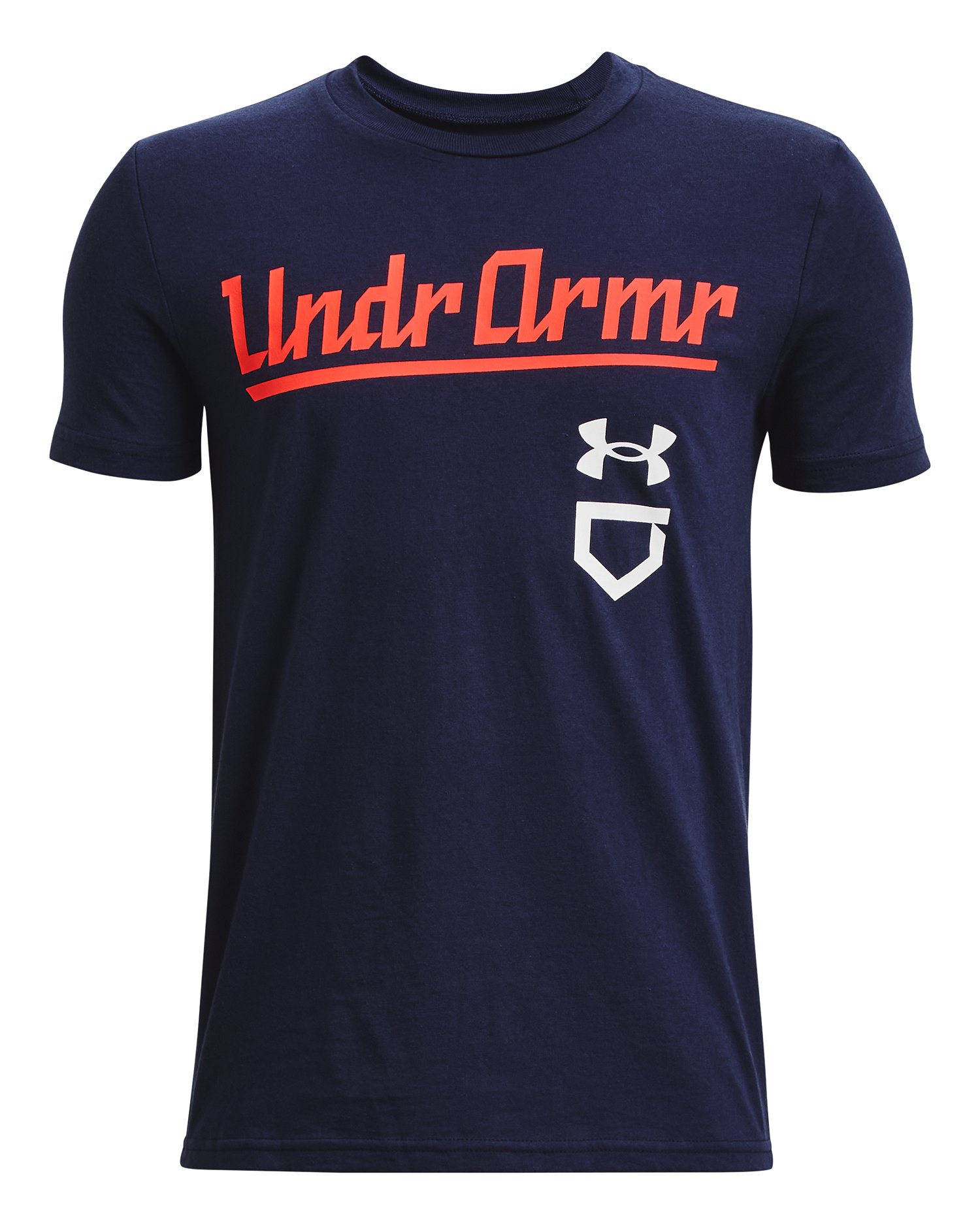 Boys' UA Baseball Script Short Sleeve 3