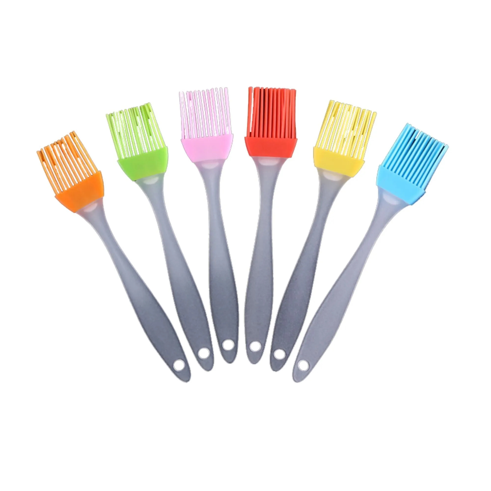 Short Handle Silicone BBQ Brush 4