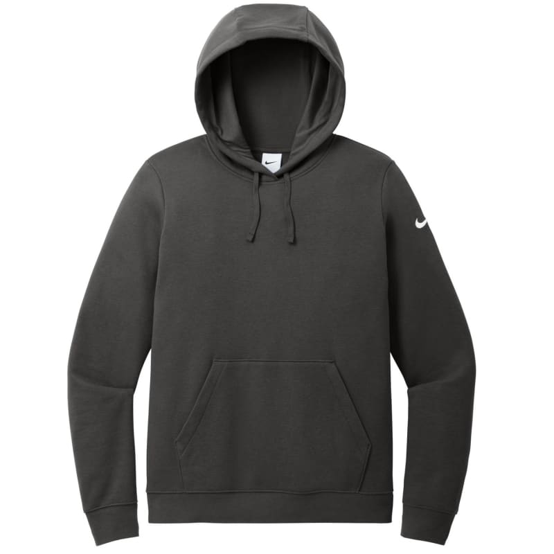 Nike Ladies Club Fleece Sleeve Swoosh Pullover Hoodie 12