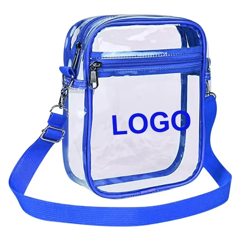 Clear PVC Transparent Crossbody Bag 8
