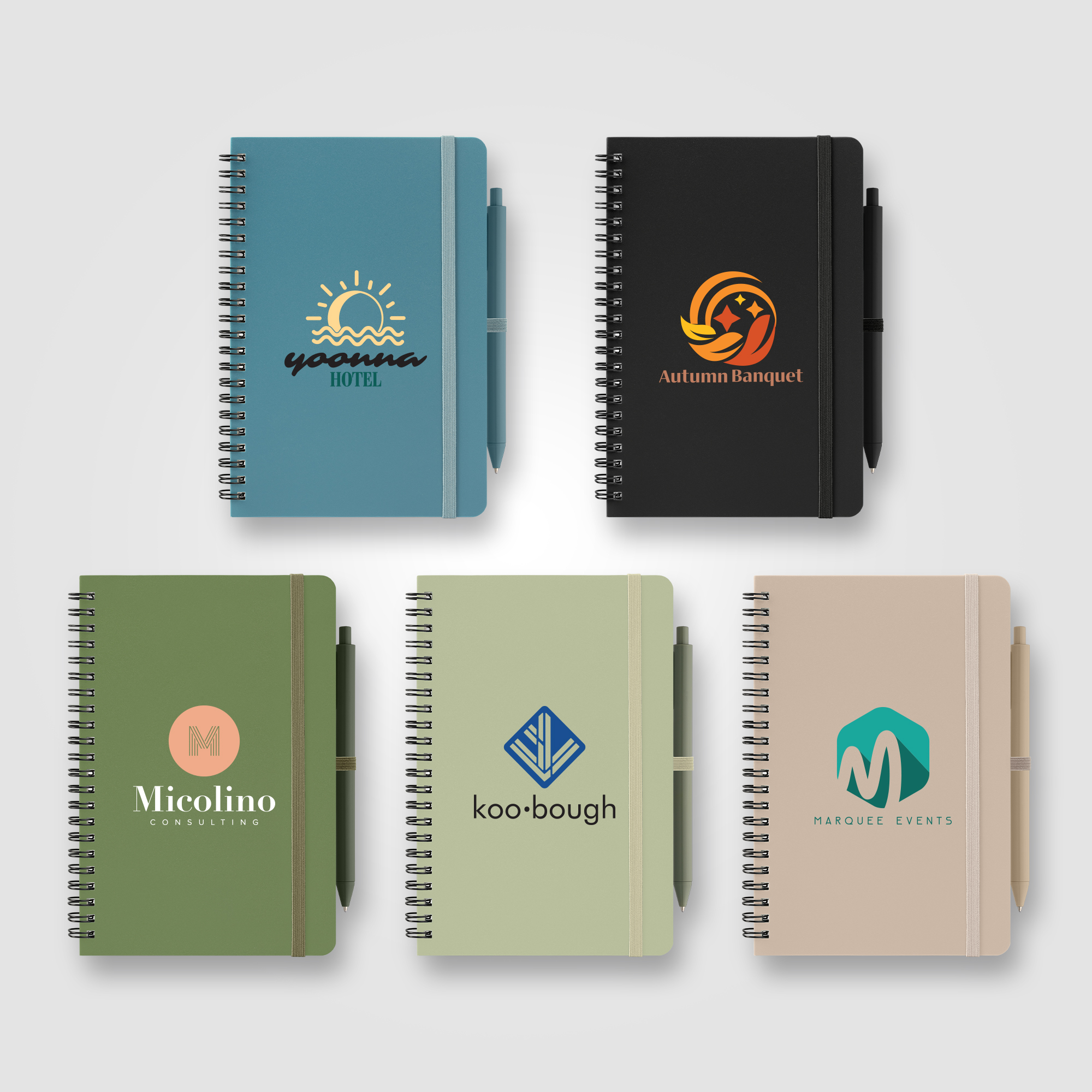 Höga Repreve® Spiral Jotter Notepad - A5 4