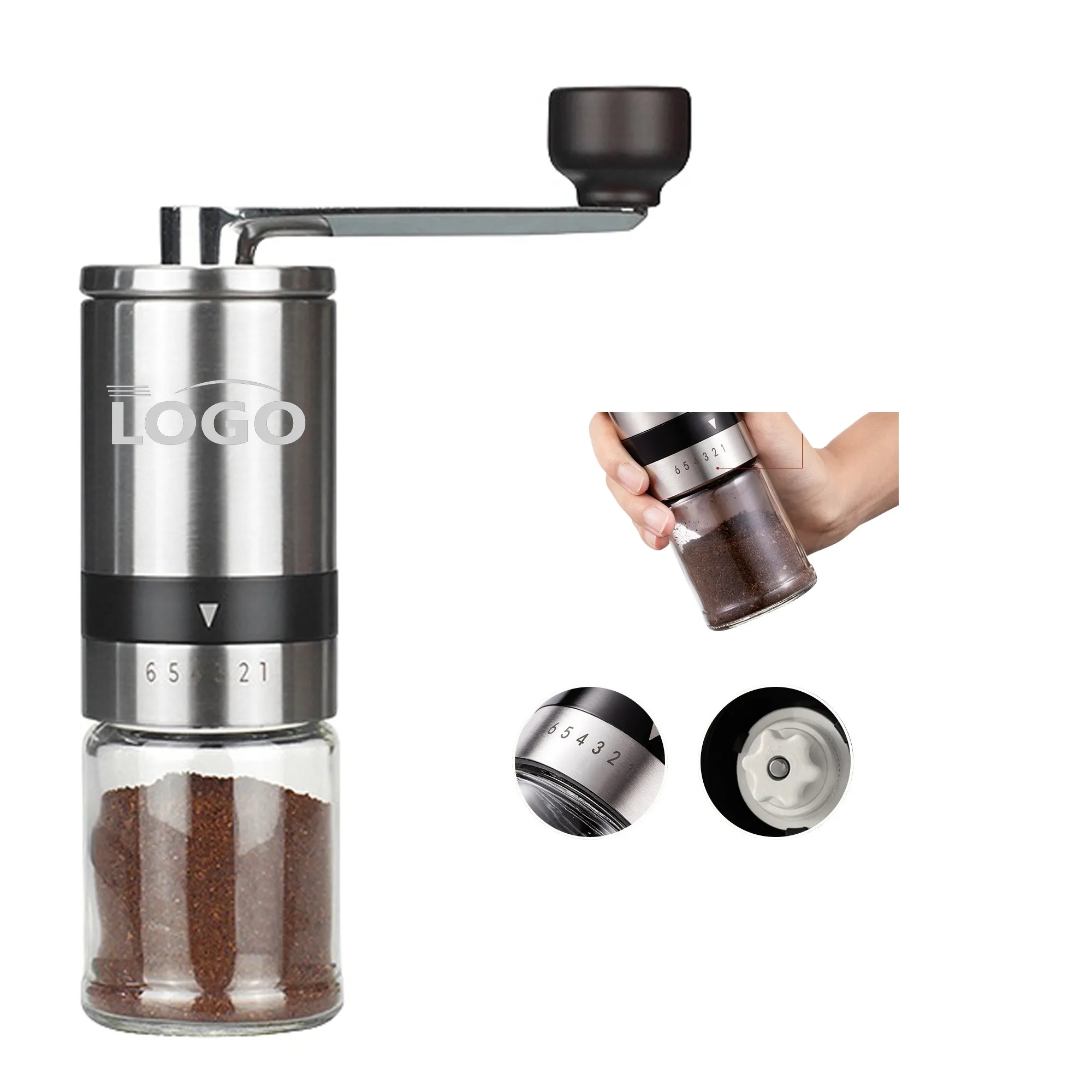Manual Coffee Grinder MOQ 5 PCS 2