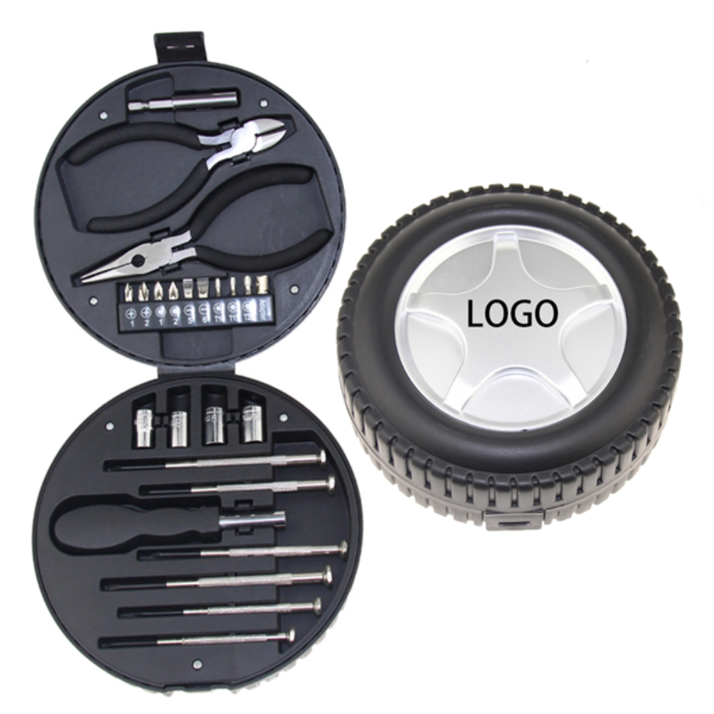 Tire-shaped Mulittool Pliers 24-piece Box 1