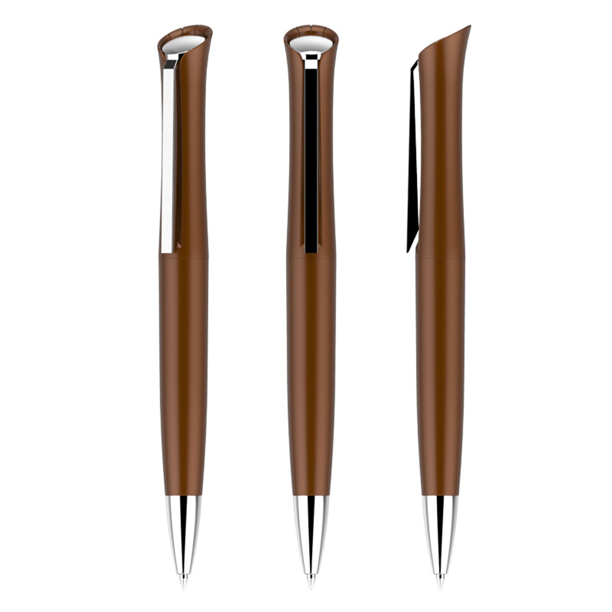 Steel Simple Business Twist Ballpoint Pen 5