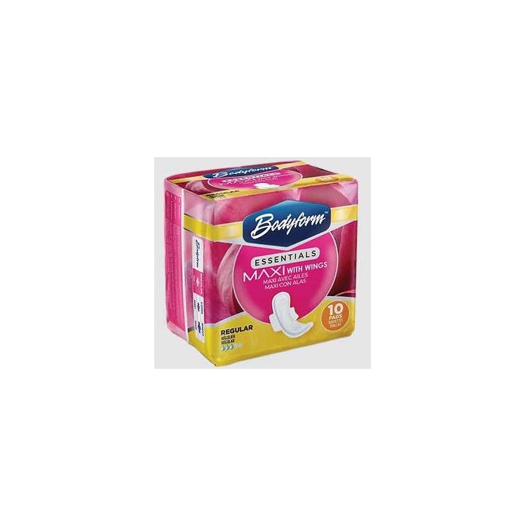 Maxi Pads with Wings - Regular 10 Count 1