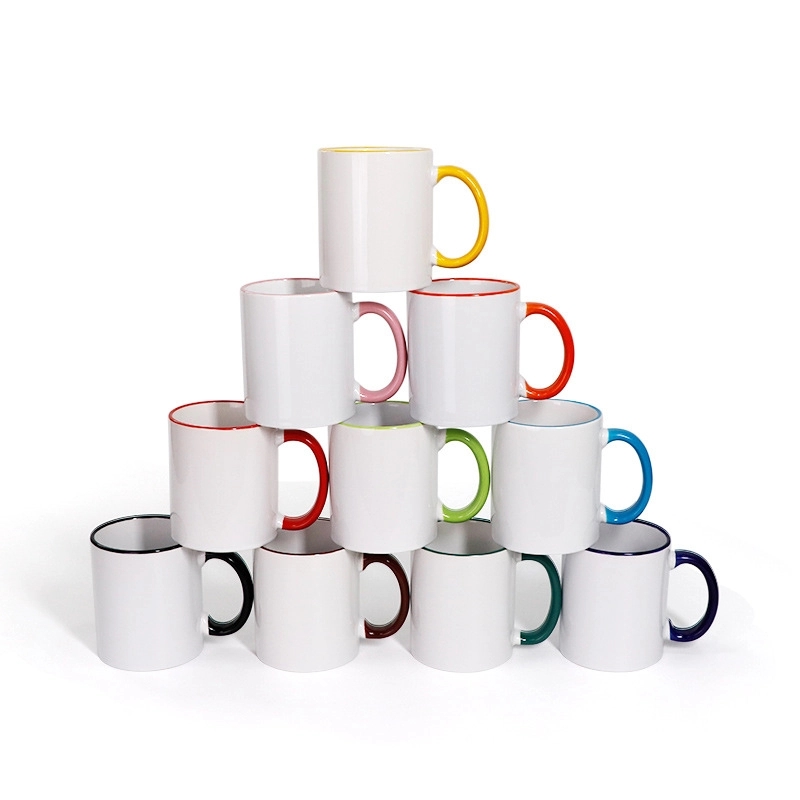 Custom 11 OZ Sublimation Porcelain Mugs 7