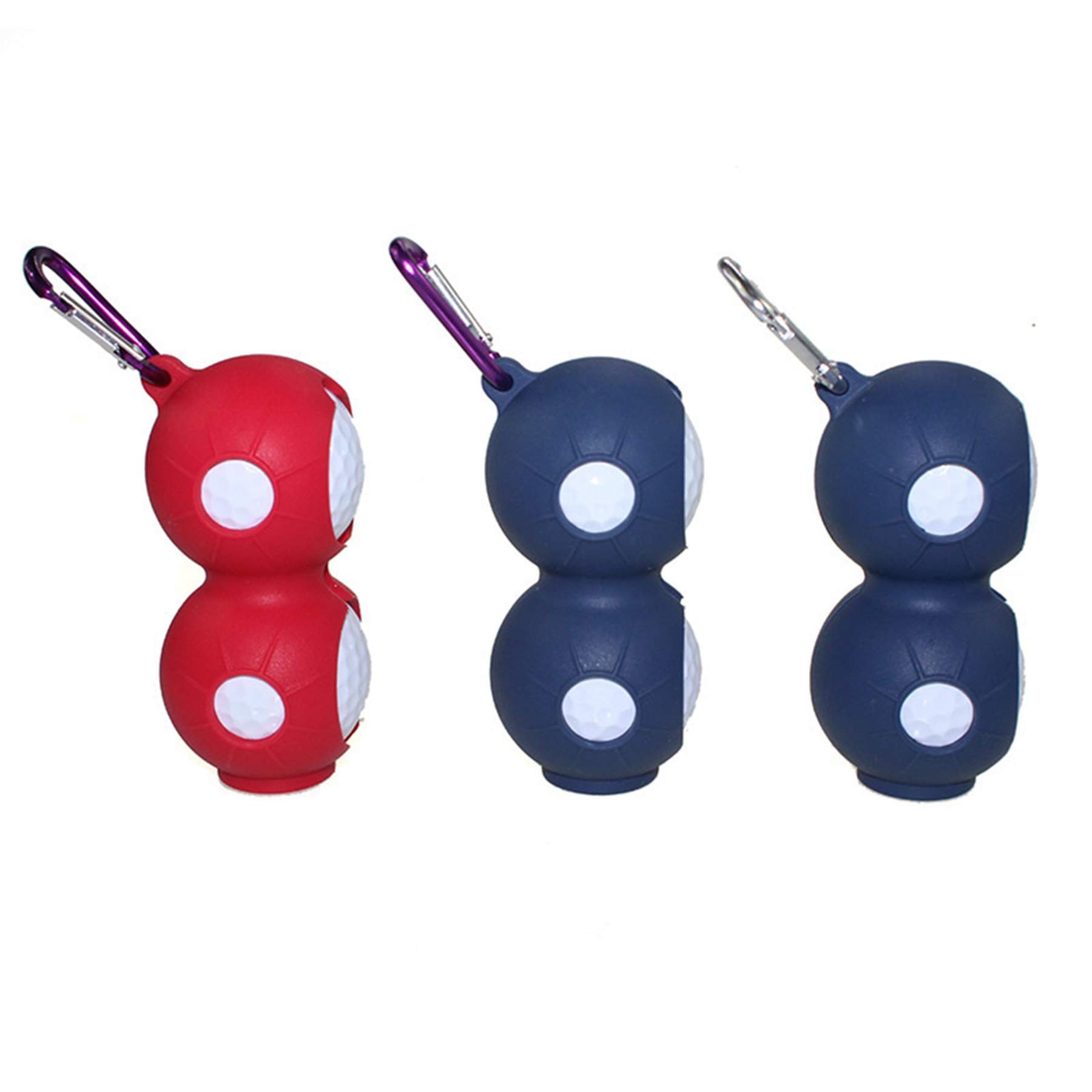 Golf Ball Holder With Carabiner 3