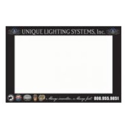 Insert Window Counter Mats w/Premium-Duty Rubber Backing (10"x13"x1/8") 2