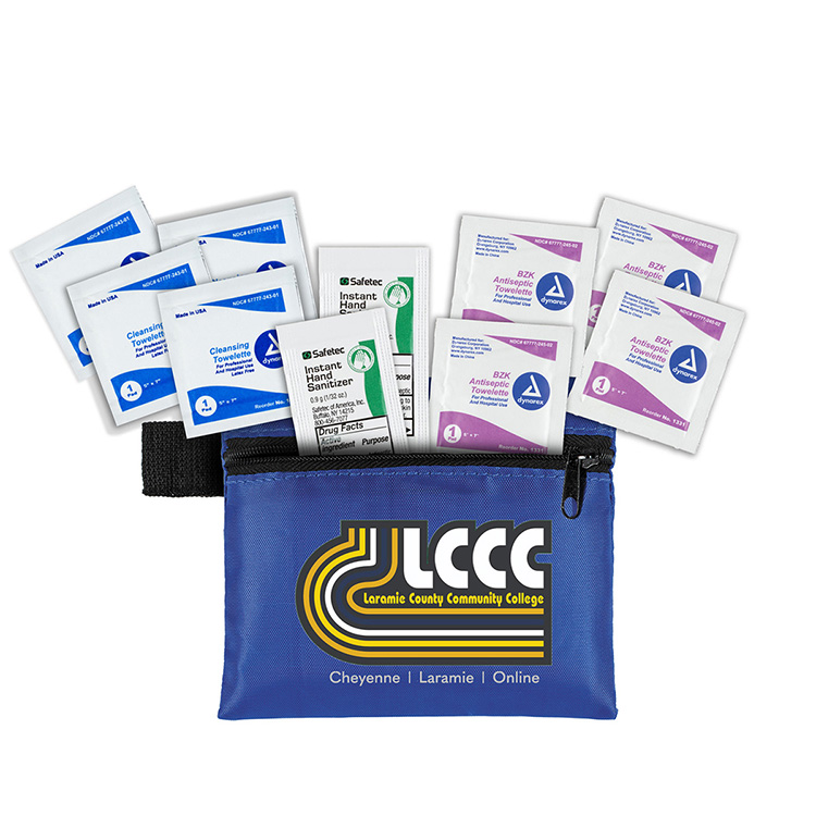 "Pallas" 10 Piece Healthy Antiseptic Pack in Zipper Pouch 11