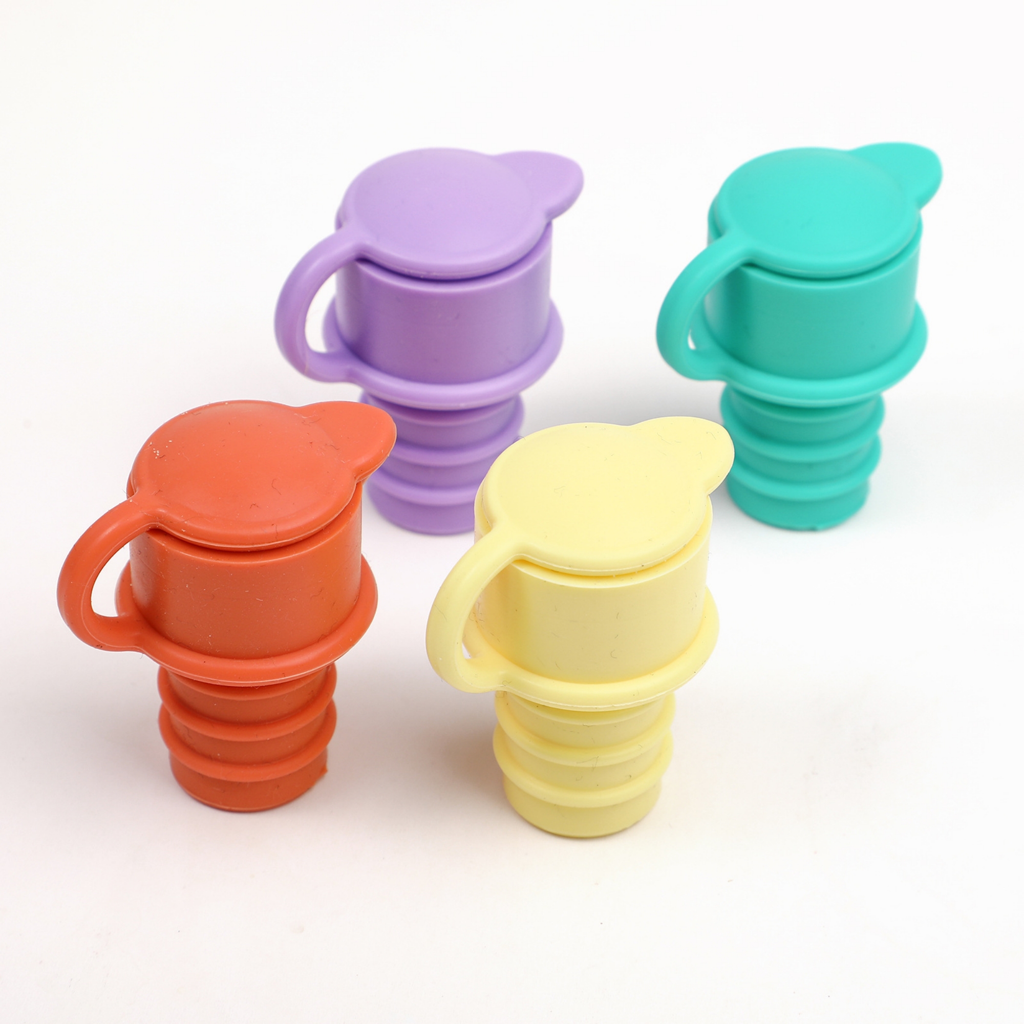Silicone Wine Bottles Stoppers Airtight Seal 2