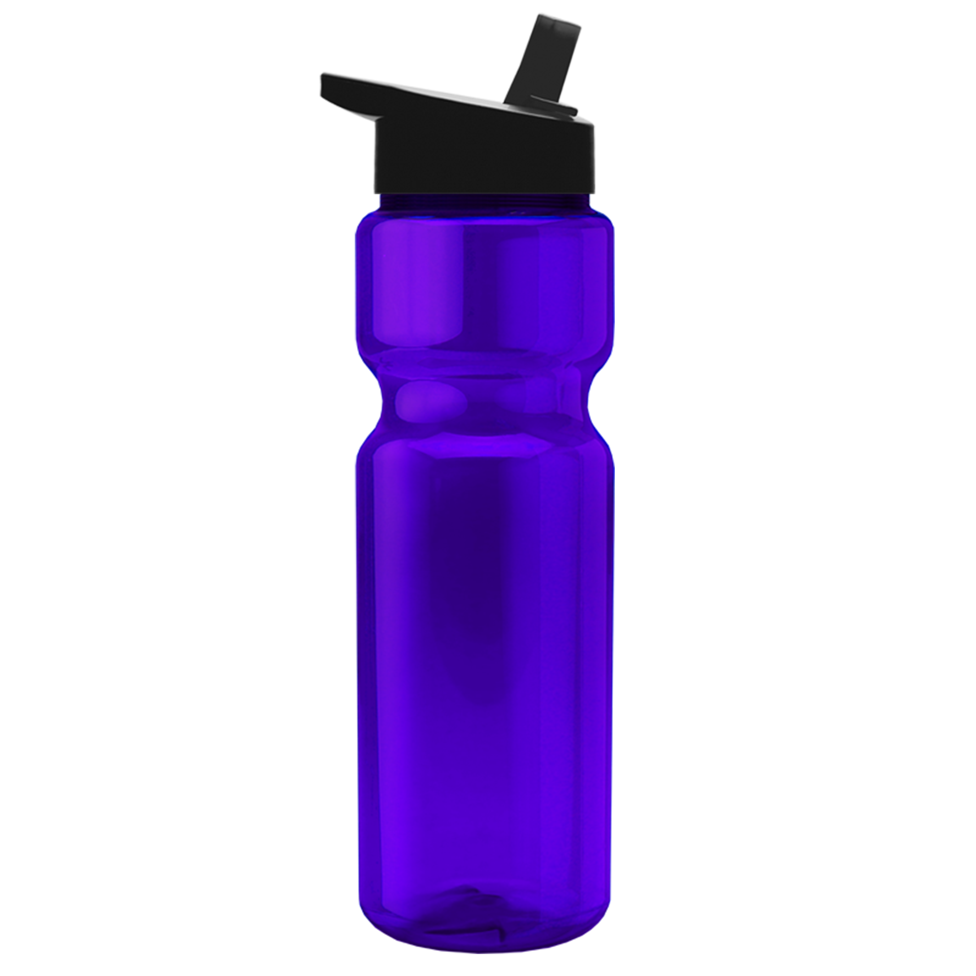 Champion - 28 oz. Transparent Bottle with Flip Straw Lid 33