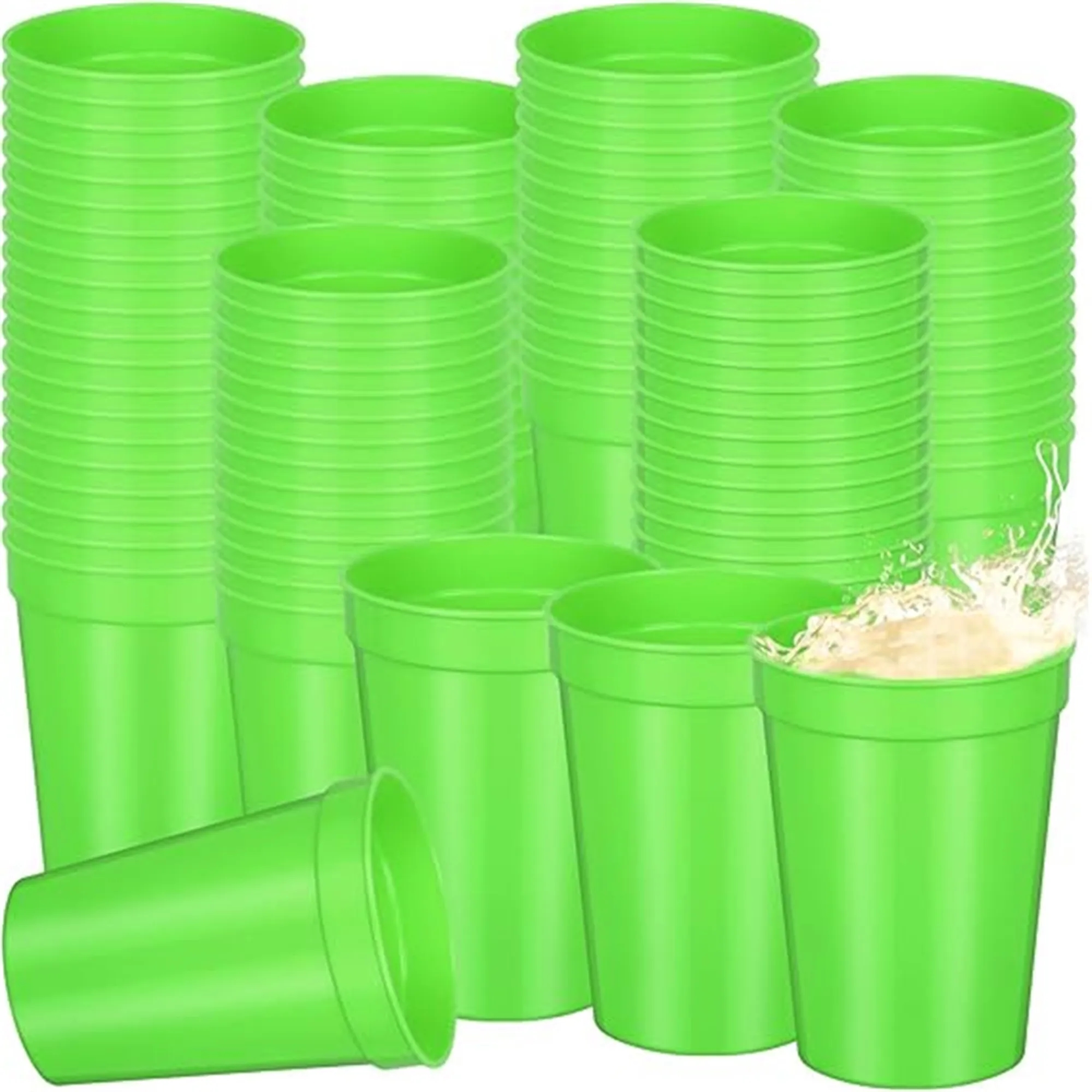 16oz Reusable Stadium Plastic Cup Party Tumbler 8