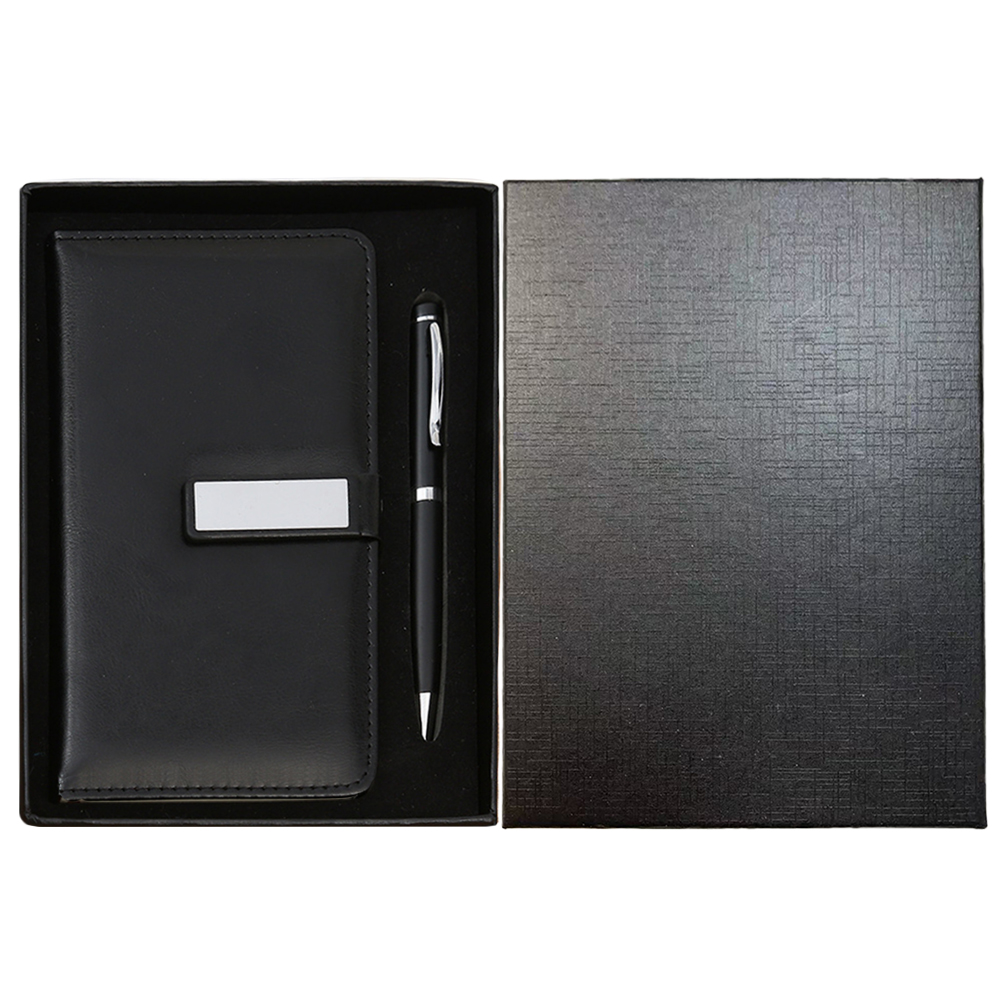 Penote - Luxury Leatherette A6 Notebook And Pen Gift Set 9