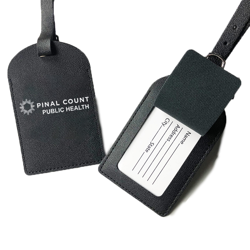 Luggage Tag PU Leather for Suitcase 3